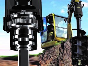 Продаж гідробур Digga PD25-7 для спецтехніки масою від 20 тонн
