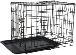 Металева клітка-манеж Funfit M/L (63х44х50,5 см) переноска/клітка для собаки, кота та інших тварин